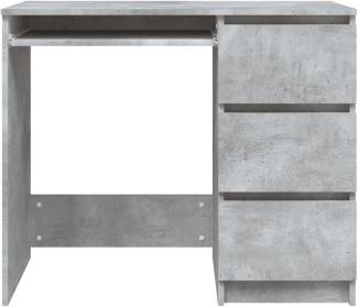 vidaXL Schreibtisch Sonoma-Eiche 90 x 45 x 76 cm Spanplatte