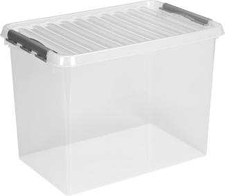 Sunware Aufbewahrungsbox für Regalsystem Q-Line 72 l mit Deckel Kunststoffbox