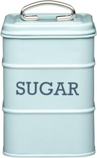 KitchenCraft - Zuckerdose Zucker Vorratsdose Vorratsbehälter Blau (LNSUGARBLU)