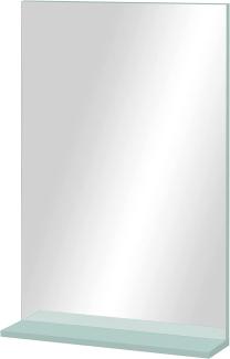 SCHILDMEYER Spiegelelement mit Ablage Badspiegel Wandspiegel 78,6 x 50,1 x 13 cm