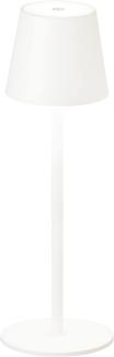 FHL easy 850209 LED Tischleuchte Tropea sandweiß 38cm dimmbar