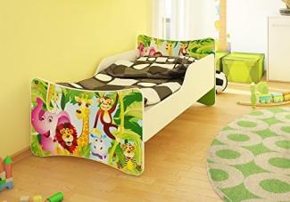 Best For Kids Kinderbett mit Schaummatratze mit 90x200 cm, grün