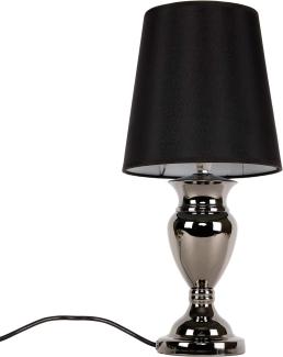 Moderne Tischlampe H:48cm Schwarz Tischleuchte Lampe Leuchte [Lux. Pro]