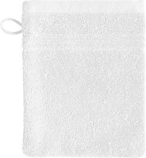 Bio Baumwolle Handtücher - alle Größen & Trendfarben 16x21 cm weiß