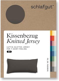 Adam Matheis Kissenbezug Knitted Jersey (BL 40x80 cm) BL 40x80 cm beige