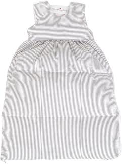 Tavolinchen Babyschlafsack Daunenschlafsack\"Streifen klassisch\" Kinderschlafsack - grau - 90cm