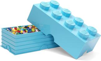 Lego 'Storage Brick 8' Aufbewahrungsbox türkis