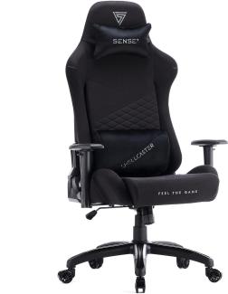 SENSE7 Spellcaster Senshi Edition XL Gaming Stuhl, HDF Platte, Black