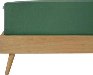 Schiesser Boxspringbett Spannbettlaken Flexi aus 95% gekämmter Baumwolle und 5% Elasthan für maximale Flexibilität, MADE IN GREEN