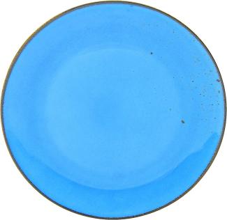 CreaTable 22060 Nature Collection Speiseteller 27 cm, blau (6er Pack)