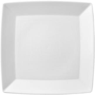 Thomas Trend Asia Platte, Servierplatte, Beilagenplatte, Eckig, Porzellan, Weiß, Spülmaschinenfest, 22 cm, 12922