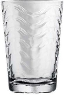 Pasabahce 52644 6-Teilig Wassergläser Glas 200 ml Trinkglas mit Glassaft Glas Tumbler