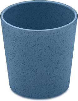 Koziol Becher Connect, Trinkbecher, Tasse, Thermoplastischer Kunststoff, Organic Deep Blue, 190 ml, 3141675