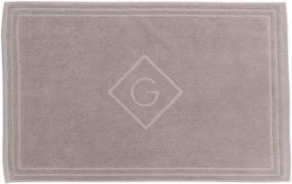 GANT Badematte G Shower Silver Sand 50 x 80 cm