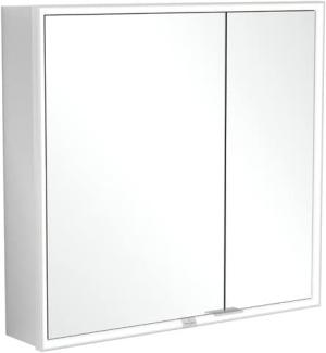 Villeroy & Boch My View Now, Spiegelschrank für Wandeinbau mit Beleuchtung, 800x750x167,5 mm, mit Sensordimmer, 2 Türen, A45680 - A4568000