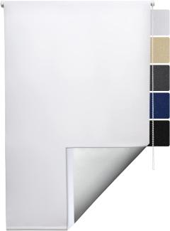 Sol Royal Thermorollo SolReflect T42 für Fenster & Türen Weiß, 160x95x3. 1 cm