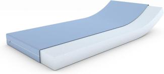 MSS®VitalFoam®Wellness Matratze Memory Marken Kaltschaum / 120 x 200 cm/ohne Zonen