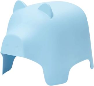 SoBuy 'Schwein' Kindehocker blau