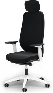 Ergotopia® MasterBack Pro ergonomischer Bürostuhl mit 3D Neigungsmechanik - Premium Schreibtischstuhl Made in Germany mit Lordosenstütze, Synchronmechanik & verstellbaren 5D Armlehnen
