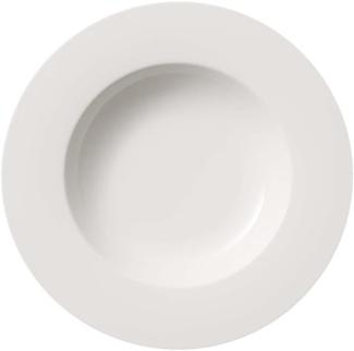 Suppenteller Twist White Villeroy und Boch Suppenteller - Mikrowelle geeignet, Spülmaschinenfest