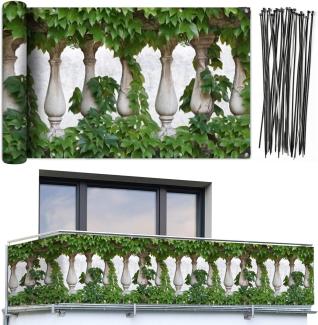 Balkonsichtschutz, Ivy Fence, 5 m x 35 cm