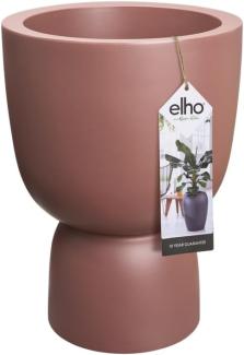 elho Pure Coupe 35 - Blumentopf für Innen & Außen - Ø 34. 9 x H 49. 0 cm - Braun/Rosé Braun