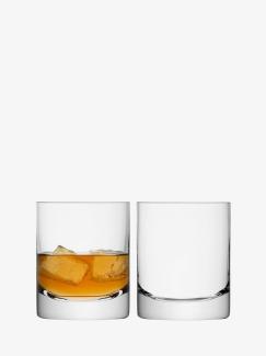 LSA International Whiskyglas Bar 4er Set Glas klar 250 ml