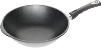 AMT I-1132 Induktion Wok Aluminumguss 32 cm Ø, Höhe 11 cm