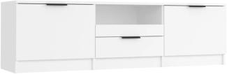 TV-Schrank Weiß 140x35x40 cm Holzwerkstoff