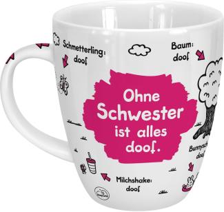 Sheepworld Tasse Sheepworld - Tasse "Ohne. ist alles doof" 0,5l ODIAD Geschenk