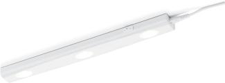 LED Unterbauleuchte ARAGON in Weiß 40cm lang mit Schalter