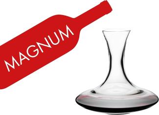 Riedel Dekanter Ultra Magnum, Glasdekanter, Dekantierflasche für Wein, hochwertiges Glas, 2000 ml, 2400/13