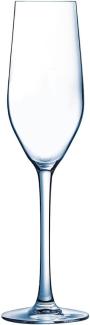 Abgeplattetes Glas Champagner und Cava Arcoroc Mineral Glas 160 ml