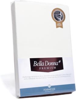 Formesse Spannbetttuch Bella Donna Premium 180/200 - 200/220 cm wollweiss (0114)