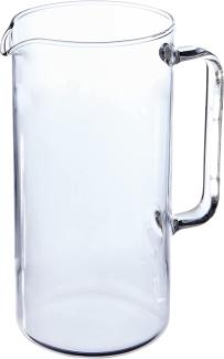 Simax Zylinder Wasser-Glaskaraffe: hitzebeständig, 1 Liter