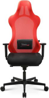 Topstar Sitness RS Sport Gamingstuhl, Kunststoff, rot/schwarz, One Size