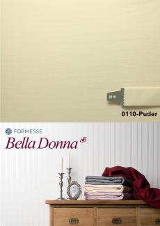 Formesse Bella-Donna Jersey Spannbettlaken | 120x200 - 130x220 cm | puder