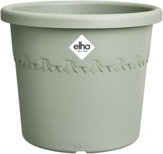 Elho Blumentopf Kunststoff grün Ø 25 cm Algarve Cilindro