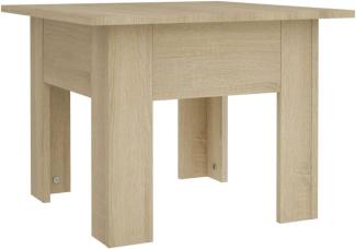 Couchtisch Sonoma-Eiche 55x55x42 cm Spanplatte [810238]