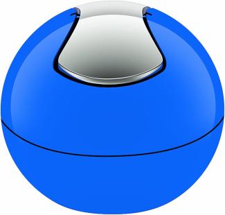Spirella 'Bowl' Abfalleimer, blau, 1 Liter