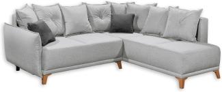 ED Lifestyle Pamplona 2F OTM Sofa universal aufbaubar Holzwerkstoff/Nosag Silver/Anthrazit