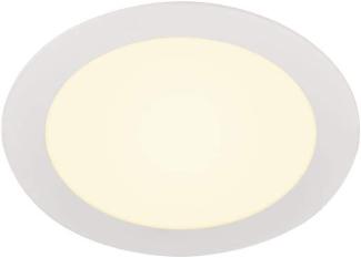 SLV Leuchte 1003009 SENSER 18 Indoor LED Deckeneinbauleuchte rund weiß