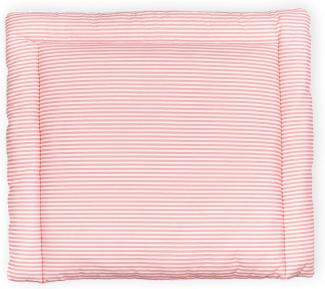 KraftKids Wickelauflage in Streifen rosa, Wickelunterlage 60x70 cm (BxT), Wickelkissen
