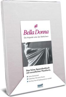 Formesse Bella-Donna Jersey Spannbettlaken | 90x190 - 100x220 cm | silber