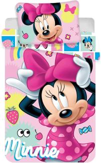Minnie Mouse Baby Bettwäsche 100 x 135 cm