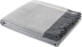 Biederlack Plaid Herringbone Wool | 130x170 cm