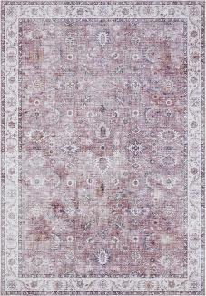 Vintage Teppich Vivana Himbeerrot 80x150 cm