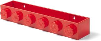 LEGO Bücherregal Ablage, rot