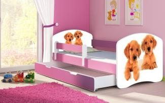 Kinderbett Dream mit verschiedenen Motiven 160x80 Dogs