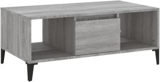 vidaXL Couchtisch Grau Sonoma 90x50x36,5 cm Holzwerkstoff